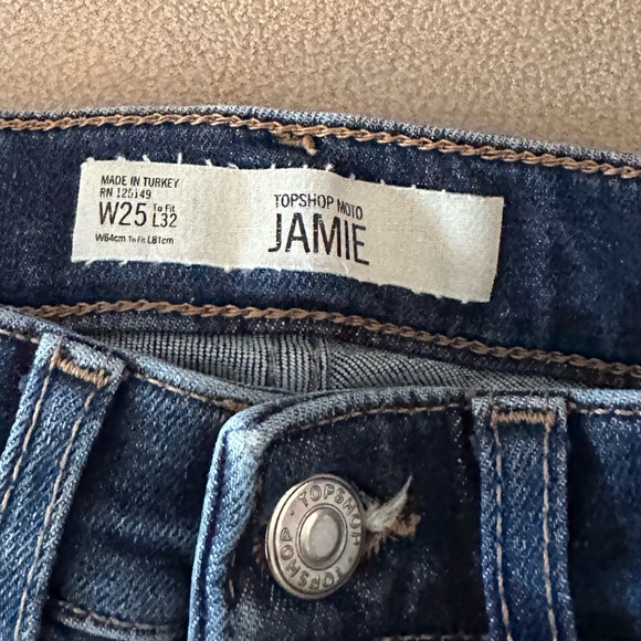 Blue jeans size 25 - Picture 2 of 3